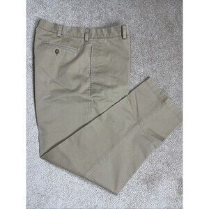 NWOT LL Bean Men’s 35x30 Classic Fit Khaki Beige Chino Pants ID 212330